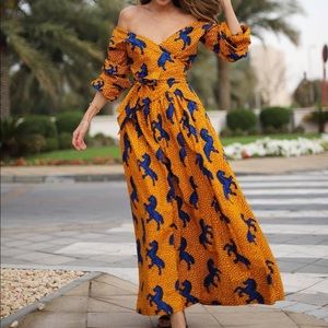 African Print Kora Set